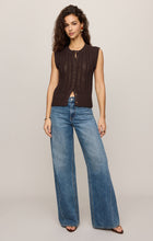 Load image into Gallery viewer, Cabot Sweater Vest - Dark Chocolate