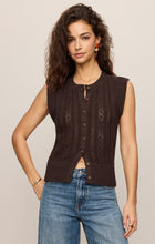 Load image into Gallery viewer, Cabot Sweater Vest - Dark Chocolate