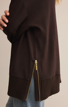 Load image into Gallery viewer, Sable Rib Sweatshirt - Chocolate Cherry