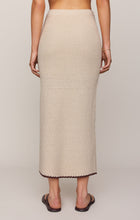 Load image into Gallery viewer, Yessenia Whipstitch Midi Skirt - Linen