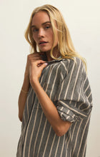 Load image into Gallery viewer, Perfect Line Shirt - Black/Natural Stripe