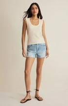 Load image into Gallery viewer, Leisurely Rib Tank - Palo Santo - Black - Cloud