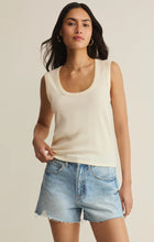 Load image into Gallery viewer, Leisurely Rib Tank - Palo Santo - Black - Cloud