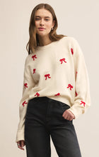 Load image into Gallery viewer, Tie The Ribbon Sweater - Warm White