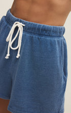 Load image into Gallery viewer, Hunter Knit Denim Shorts - Calypso Blue Indigo - Ocean Air Indigo