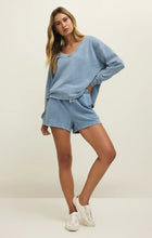 Load image into Gallery viewer, Hunter Knit Denim Shorts - Calypso Blue Indigo - Ocean Air Indigo