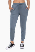 Load image into Gallery viewer, Cuffed Jogger with Zip Pockets - Black