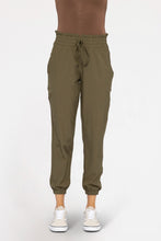 Load image into Gallery viewer, Cuffed Essential High Waist Joggers - Ivy Green - Smokey Taupe - Black