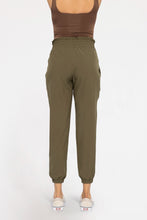 Load image into Gallery viewer, Cuffed Essential High Waist Joggers - Ivy Green - Smokey Taupe - Black