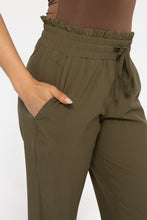 Load image into Gallery viewer, Cuffed Essential High Waist Joggers - Ivy Green - Smokey Taupe - Black