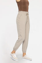 Load image into Gallery viewer, Cuffed Essential High Waist Joggers - Ivy Green - Smokey Taupe - Black