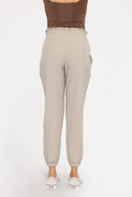 Load image into Gallery viewer, Cuffed Essential High Waist Joggers - Ivy Green - Smokey Taupe - Black