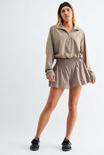 Load image into Gallery viewer, Breeze Flutter Short - Deep Indigo - Silken Taupe