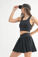 Load image into Gallery viewer, FlexFit Luxe Square Bralette - Black - Plum Style: (AT6395)