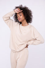 Load image into Gallery viewer, Curvy Elevated Crew Neck Pullover - Rose or Natural