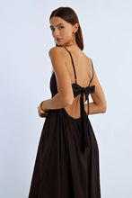 Load image into Gallery viewer, Back Bow Dress - Black