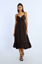 Load image into Gallery viewer, Back Bow Dress - Black