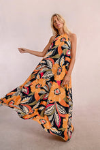 Load image into Gallery viewer, Mango Mary Jane Maxi Dress - Yellow/Orange Multi