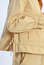 Load image into Gallery viewer, Officer Collar Cargo Jacket - Light Beige