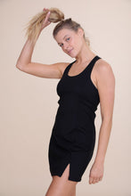 Load image into Gallery viewer, Twin Strap Active Dress Black