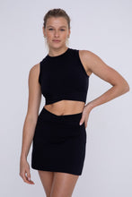 Load image into Gallery viewer, Venice Crossover Active Top - Black - Deep Taupe