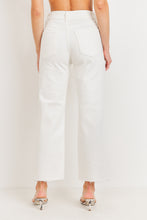 Load image into Gallery viewer, HR Utility Wide Leg Off-White Back View