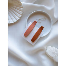 Load image into Gallery viewer, Classic Alligator Clip Barrette Lani Peach + Orange