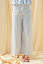 Load image into Gallery viewer, Striped Front Pocket Pants - Lt. Blue

Style T6121ST
