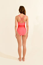 Load image into Gallery viewer, Tulle Detail Swimsuit
