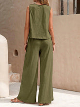 Load image into Gallery viewer, Sleeveless Tank/Pant Set
