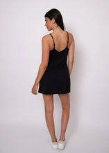 Load image into Gallery viewer, Eugene Sport Mini Dress - Cherry - Black (Style # 57TD200SO)
