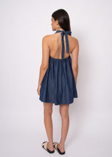 Load image into Gallery viewer, Karie Denim Mini Dress - Black (Style #57WD0684SO)
