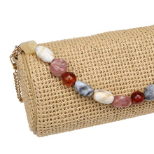 Load image into Gallery viewer, Rachel Nevaeh Straw Clutch
