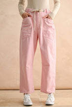 Load image into Gallery viewer, Striped Barrel Jeans
