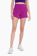 Load image into Gallery viewer, Athleisure High Waist Split Shorts - Bright Green - Royal Blue - Purple Wine
