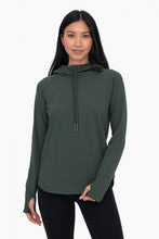 Load image into Gallery viewer, Active Hoodie w/ Thumbholes - Deep Forest
