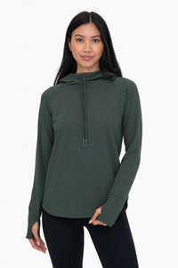 Active Hoodie w/ Thumbholes - Deep Forest