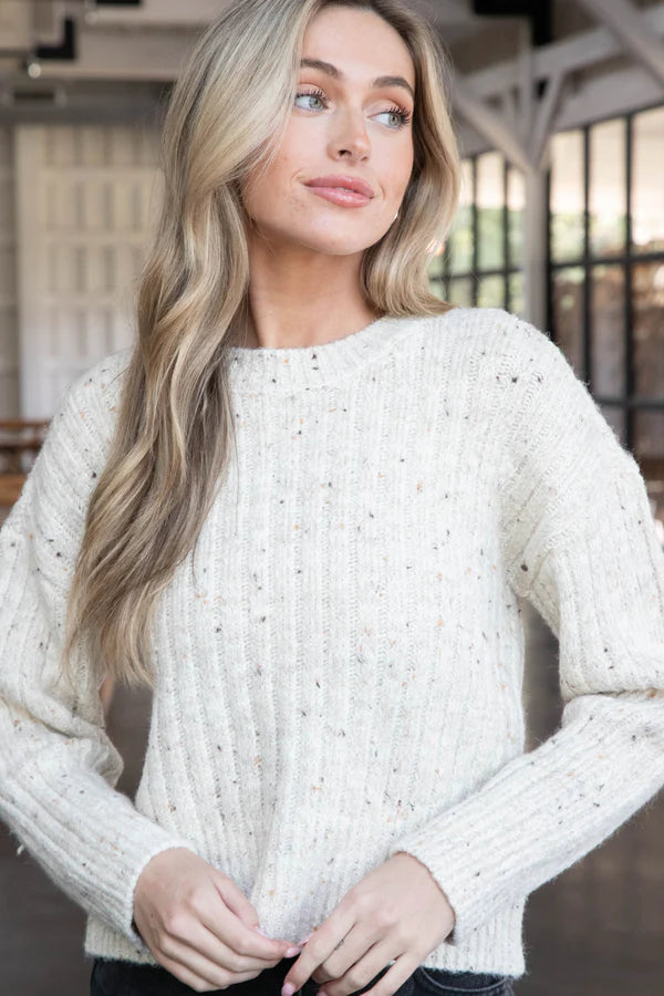 Adaline Sweater - Natural Mix