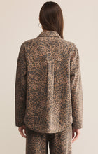 Load image into Gallery viewer, All Day Leopard Knit Jacket - Desert Tan
