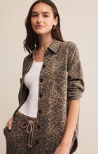 Load image into Gallery viewer, All Day Leopard Knit Jacket - Desert Tan
