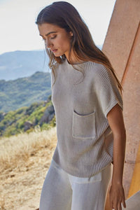 All Day Long Sweater - Natural or Olive