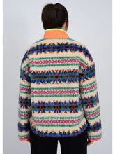 Load image into Gallery viewer, Alta Sherpa 1/4 Zip Pullover Jacket - Cream/Multi
