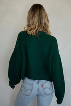 Load image into Gallery viewer, Alyssa Cardigan - Forest Green (TBW285)

