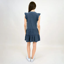 Load image into Gallery viewer, Arianne Bubble Gauze Dress - Ink
