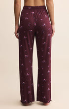 Load image into Gallery viewer, At Ease Ditsy Pants - Merlot Print
