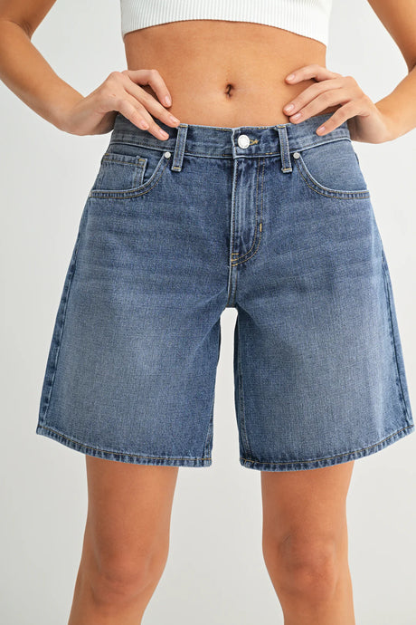 Midrise Jorts - Med Wash - BH491N