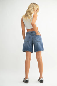 Midrise Jorts - Med Wash - BH491N