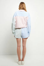 Load image into Gallery viewer, Striped Color Block Shorts - Multi Pastel

