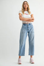 Load image into Gallery viewer, Utility Seamed Barrel Jeans
