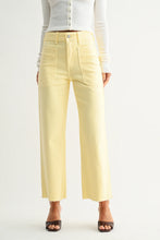 Load image into Gallery viewer, Nautical HR Utility Wide Leg Asst. Colors - Pastel Yellow (BP353J)

